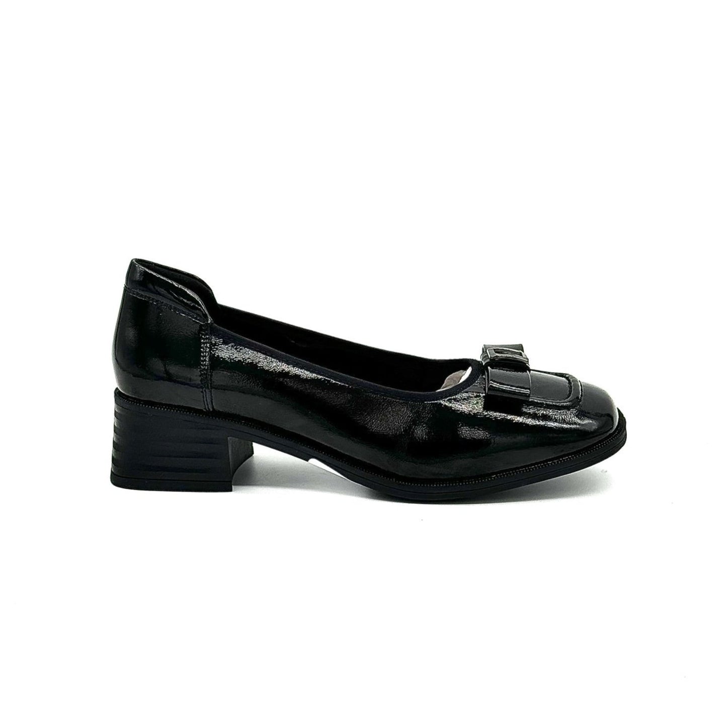 41-TMU9-33 Block Heeled Comfort Shoe