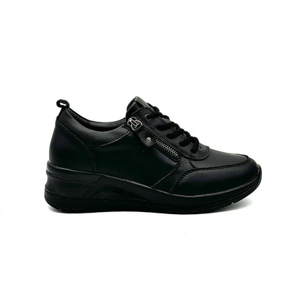 41-KZY5-4 Leather Sneakers