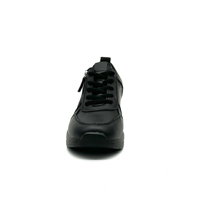 41-KZY5-4 Leather Sneakers