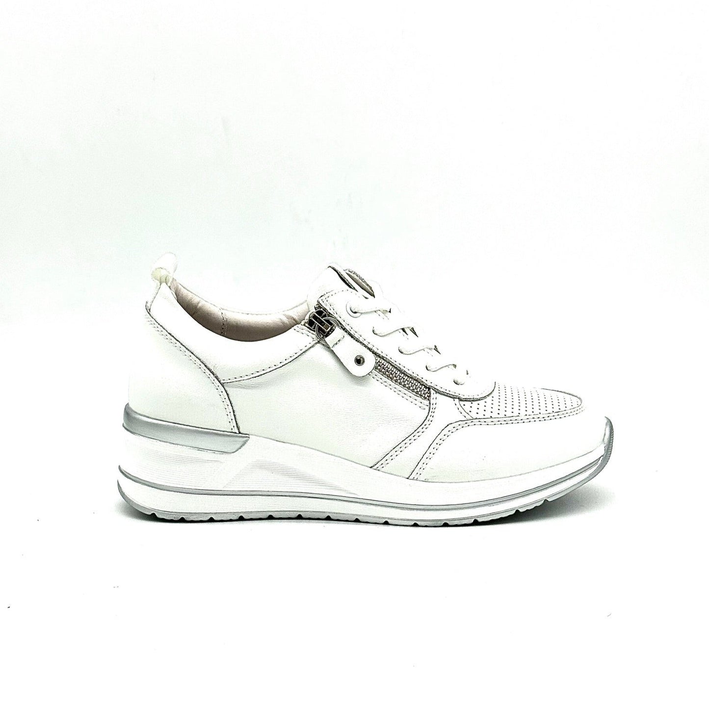 41-KZY5-4 Leather Sneakers