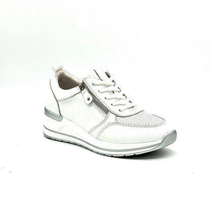 41-KZY5-4 Leather Sneakers