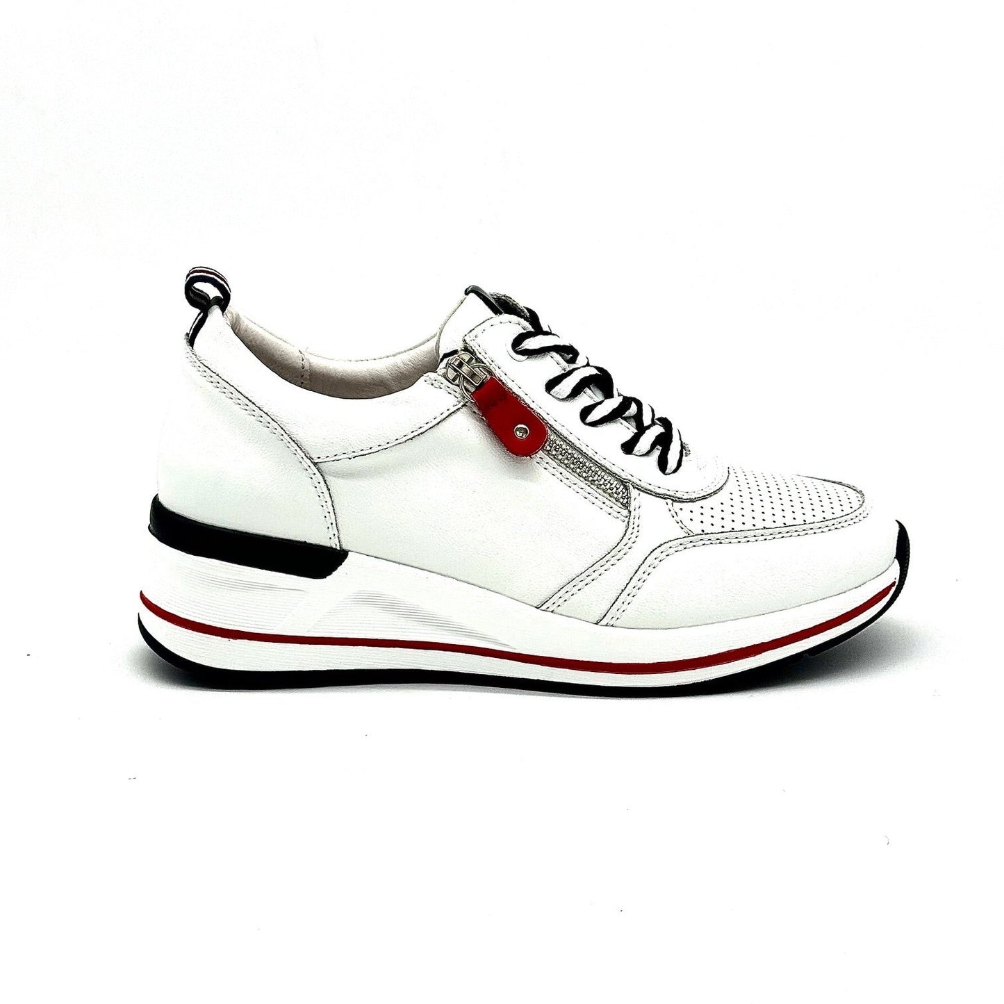 41-KZY5-4 Leather Sneakers