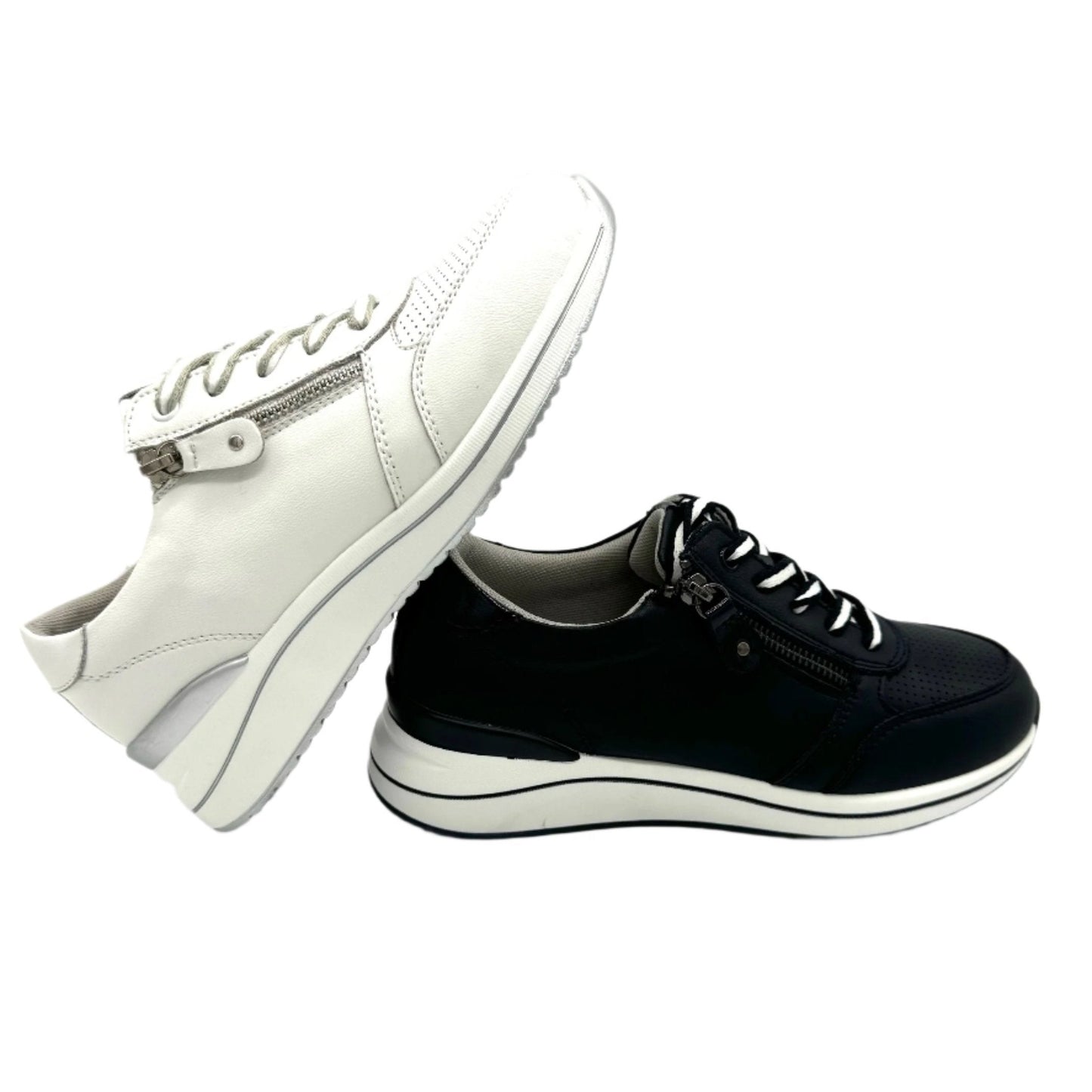 41-KZY5-7 Leather Comfort Sneaker