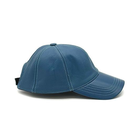 Leather Baseball Cap