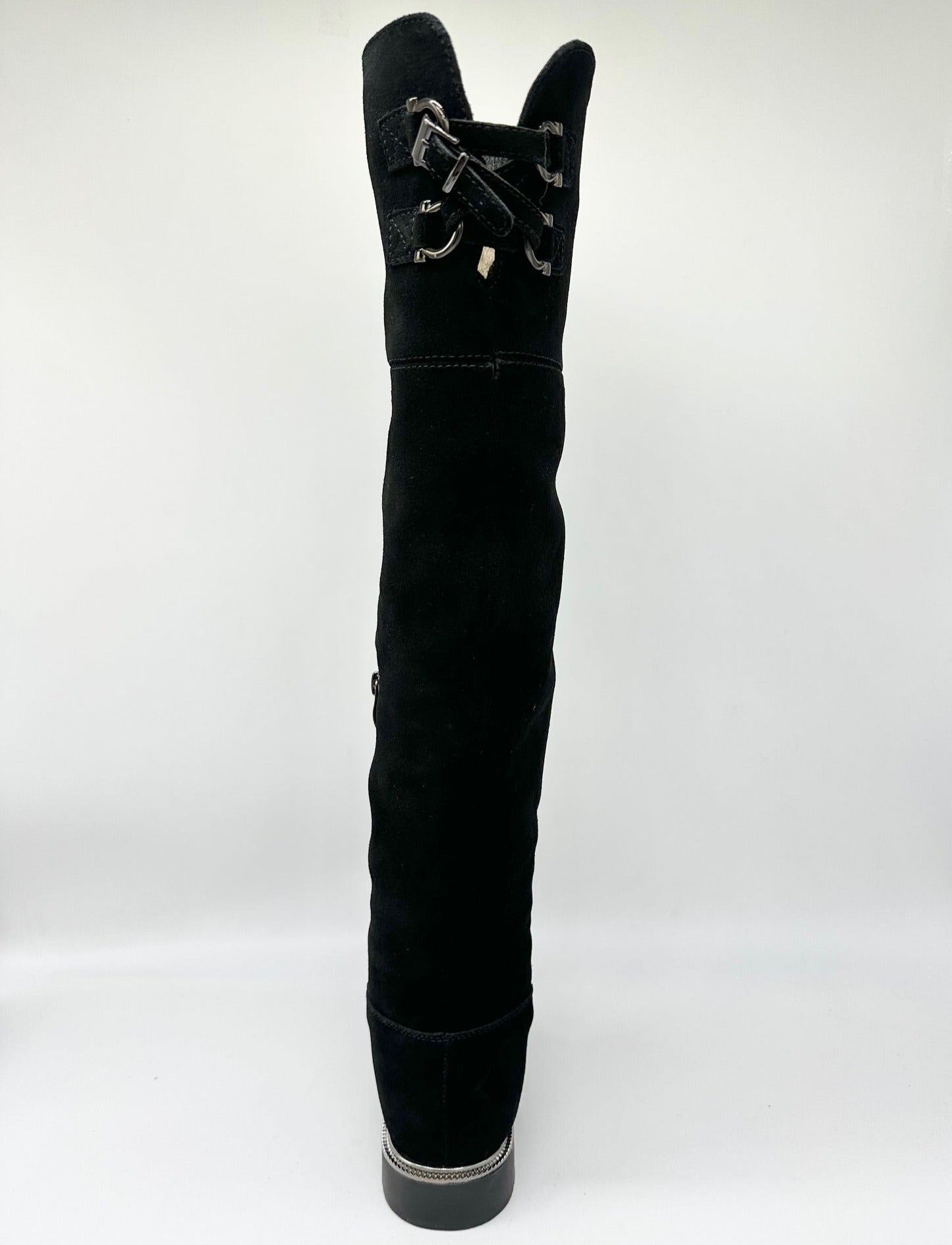 BONAVI 1017H09 Tall Lace Boots