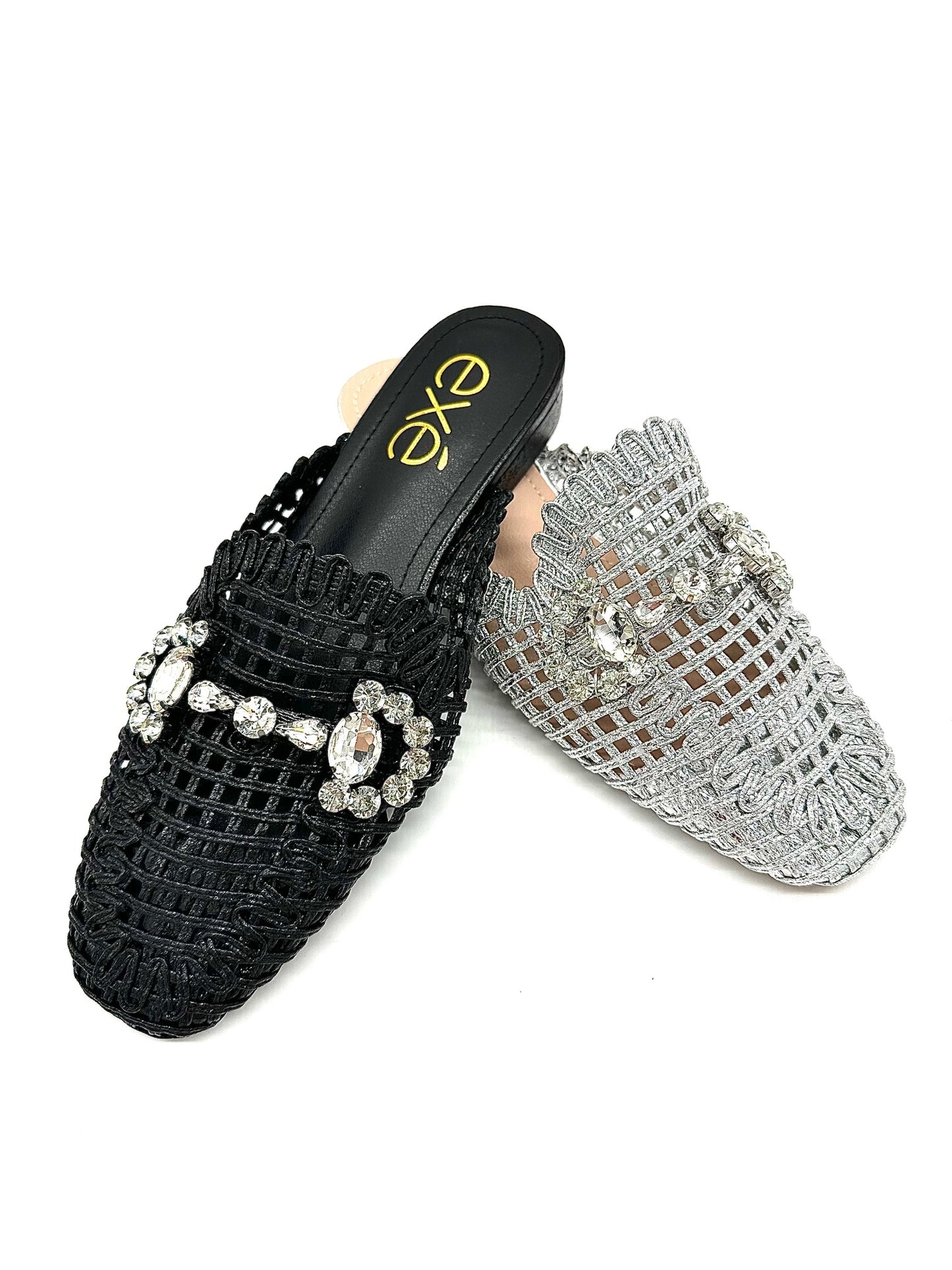 23008-A1 Elegant Bedazzled Slides