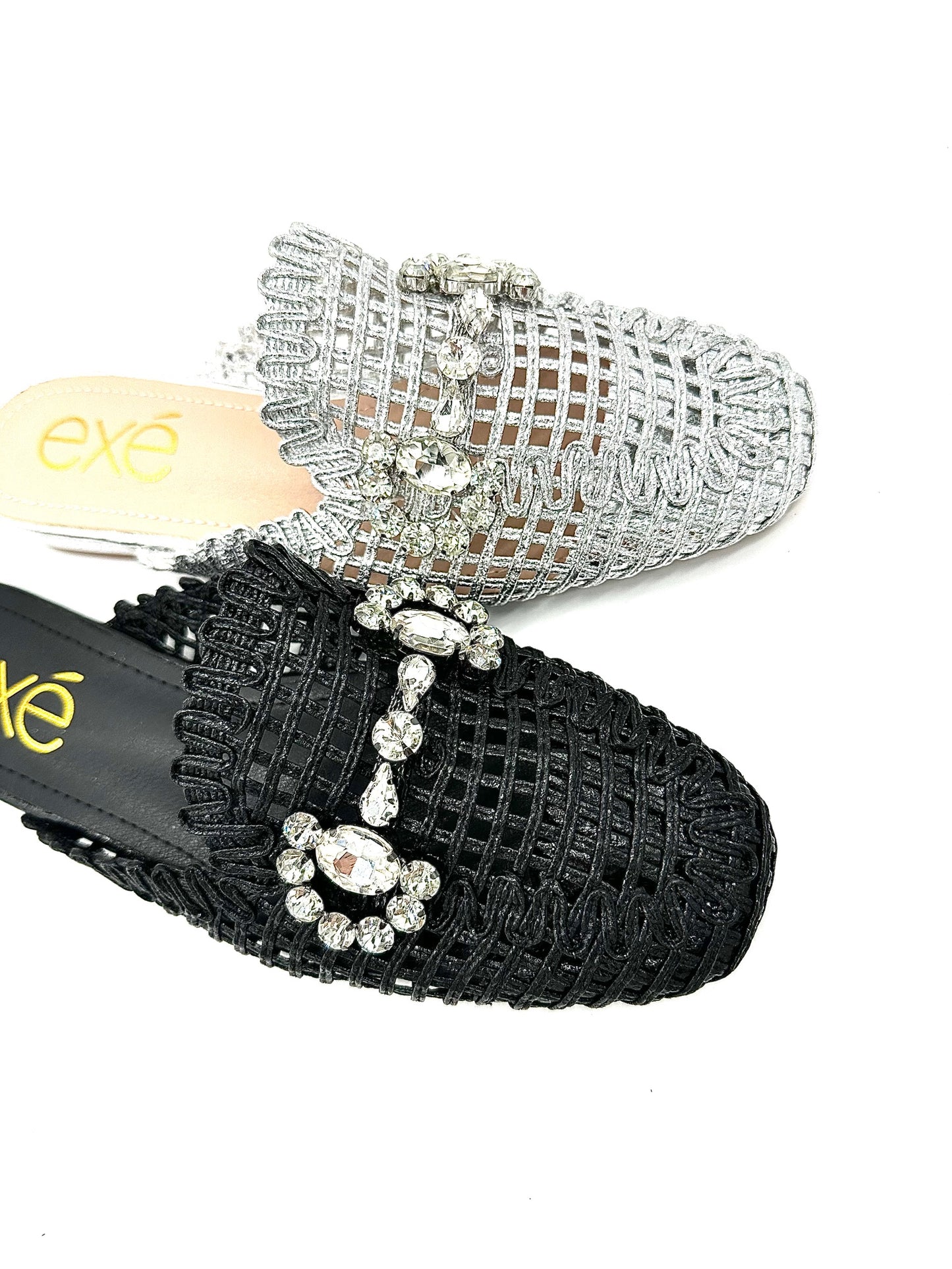 23008-A1 Elegant Bedazzled Slides