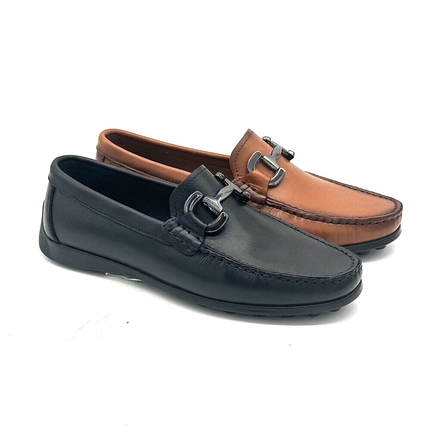 Mastic Sole 2570 – Men’s Leather Bit Driver Loafer