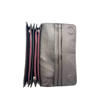 KARYA Lara Genuine Leather Continental Wallet