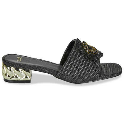 EXE KATY-424 RAFFIA EVIL EYE  SANDAL