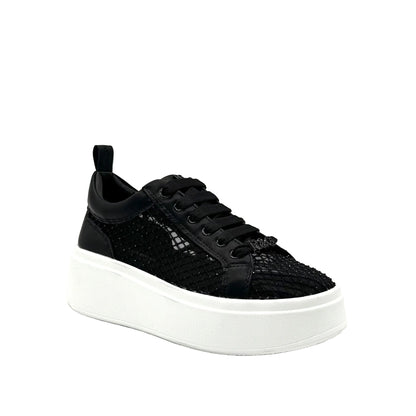 Renato Garini RG05C Bedazzled Woven Sneaker