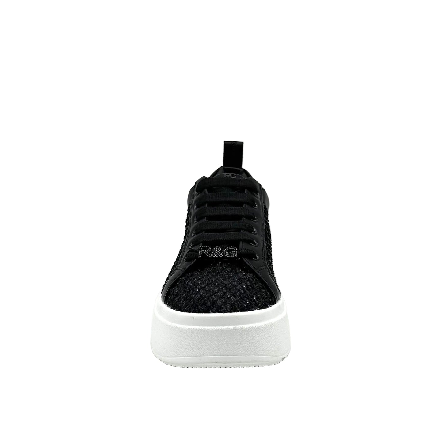 Renato Garini RG05C Bedazzled Woven Sneaker