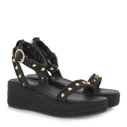 EXE PAULA-11 BLACK SANDAL
