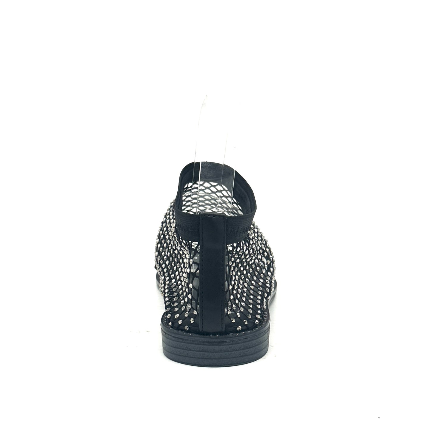Mastic Soul Sable Rhinestone Mesh Ankle Bootie
