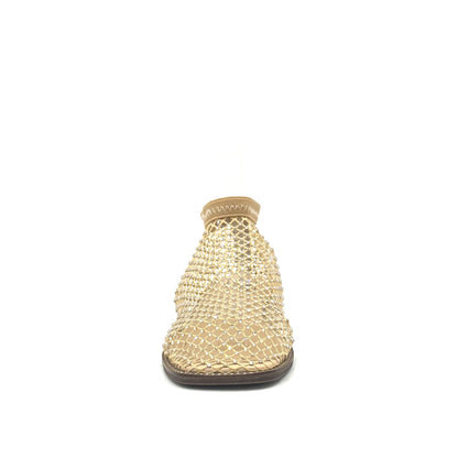 Mastic Soul Sable Rhinestone Mesh Ankle Bootie
