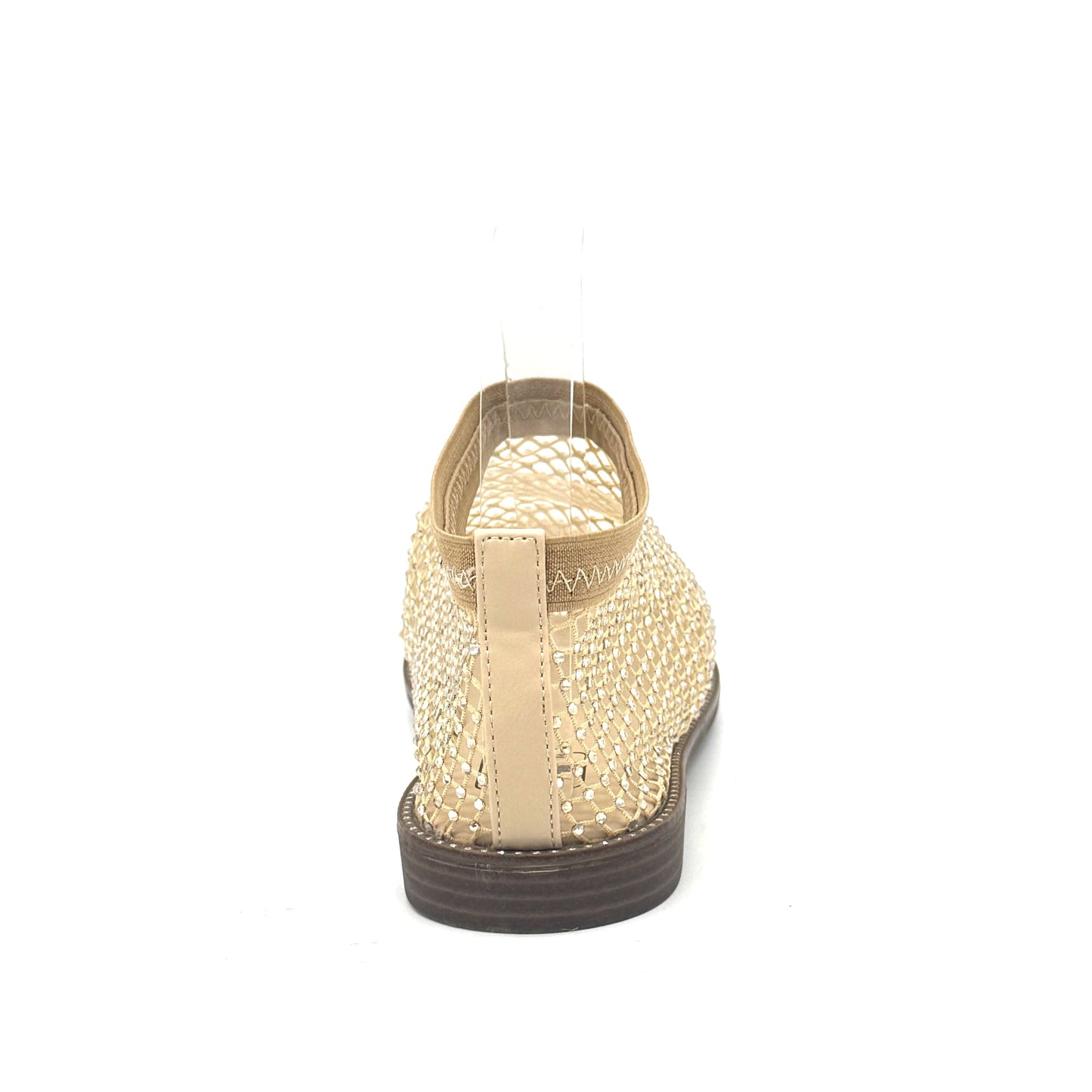 Mastic Soul Sable Rhinestone Mesh Ankle Bootie