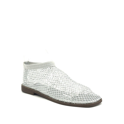 Mastic Soul Sable Rhinestone Mesh Ankle Bootie