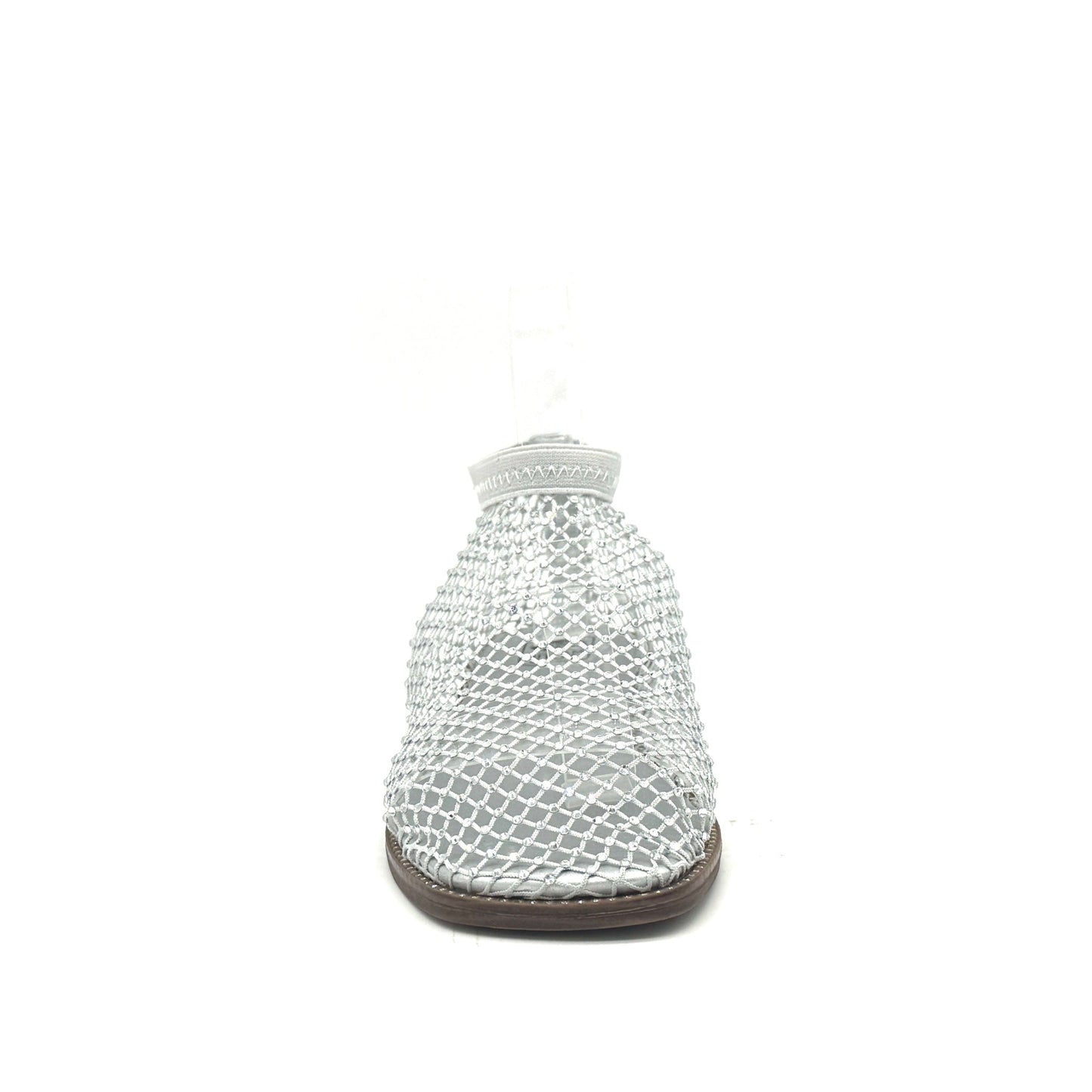 Mastic Soul Sable Rhinestone Mesh Ankle Bootie