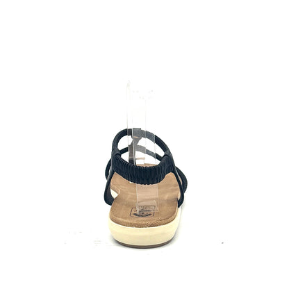 Mastic Soul Viva Rhinestone Strappy Flat Sandal