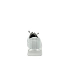 BONAVI Katie white leather sneakers for women with clean lace-up design and full leather construction