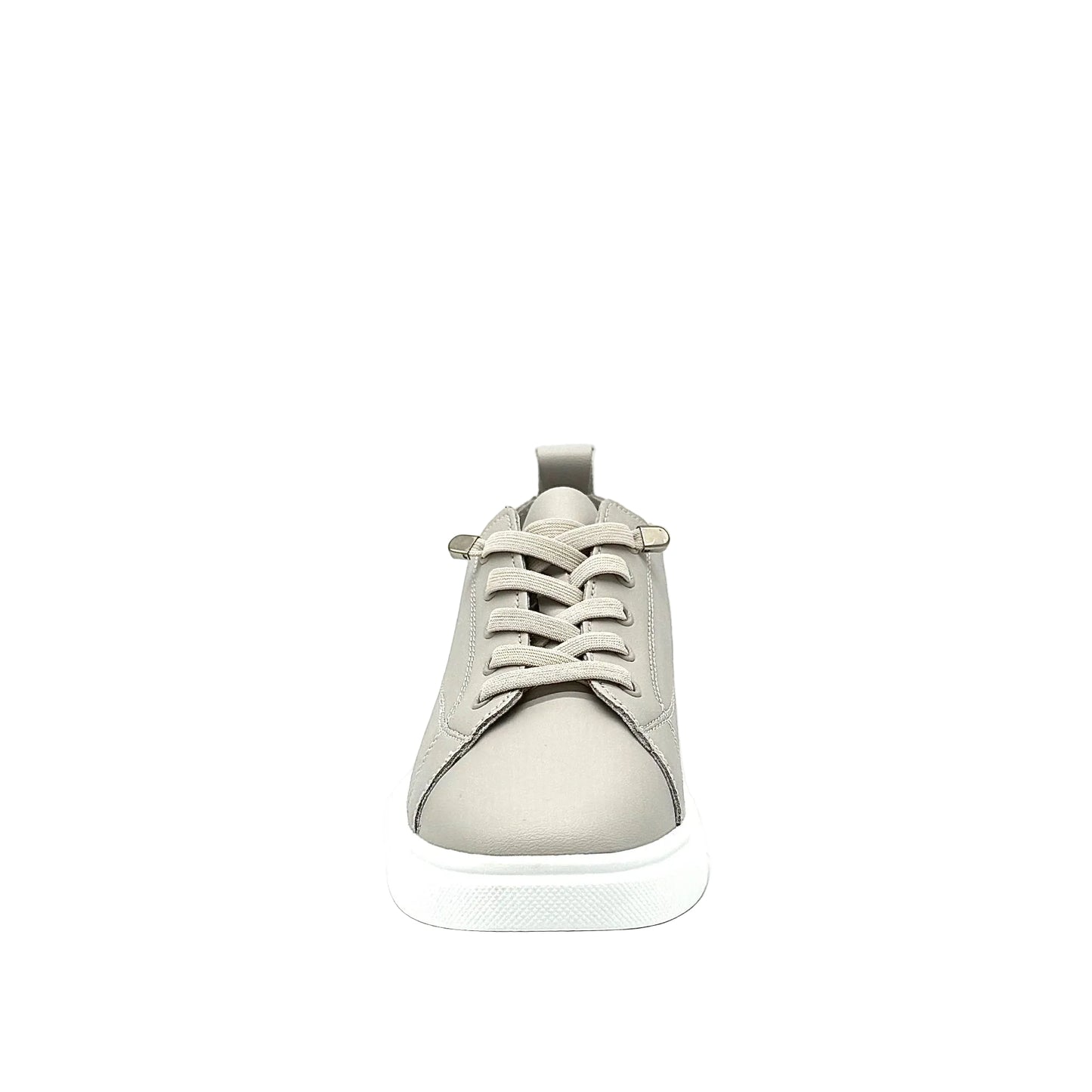 BONAVI Paros taupe leather sneakers for women with minimalist design and lightweight sole
