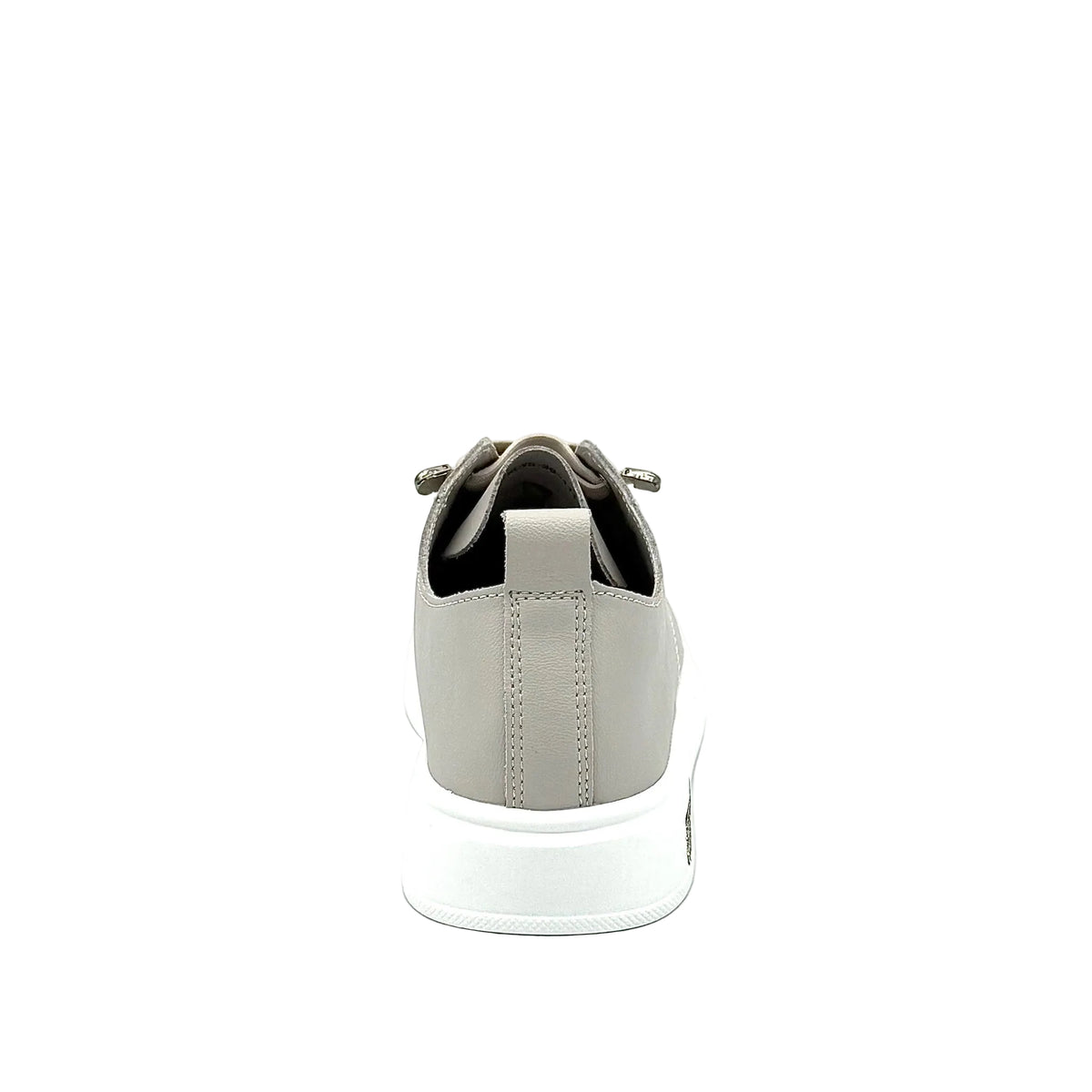 BONAVI Paros taupe leather sneakers for women with minimalist design and lightweight sole
