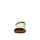BONAVI Pirgi beige leather slide sandals for women with cushioned footbed and flexible rubber sole