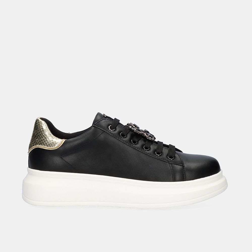 RENATO GARINI BLACK BUTTERFLY SNEAKER