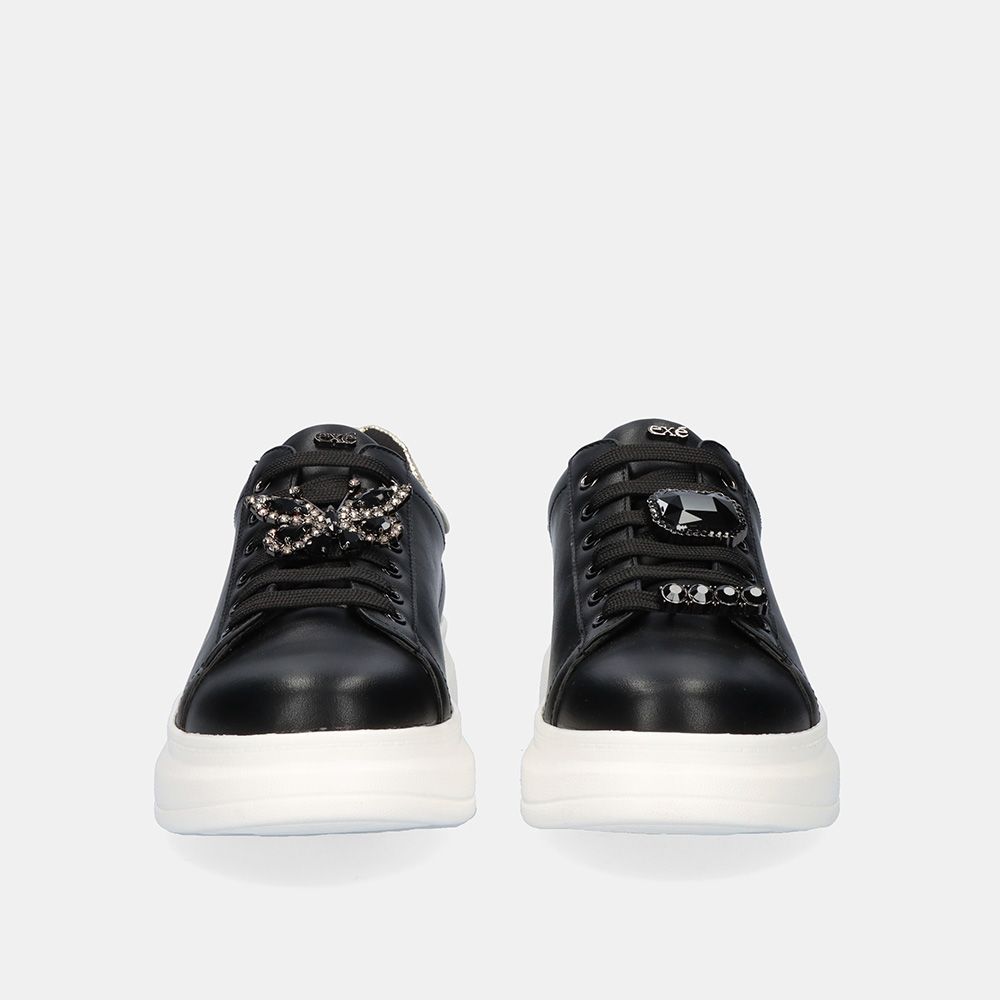 RENATO GARINI BLACK BUTTERFLY SNEAKER