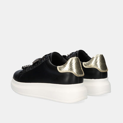 RENATO GARINI BLACK BUTTERFLY SNEAKER