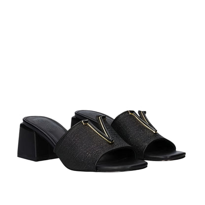 EXE CARMEN-160 BLACK SANDAL