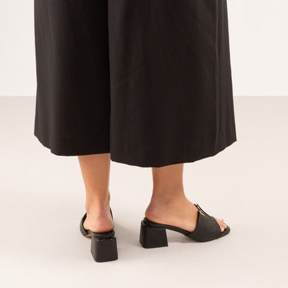 EXE CARMEN-160 BLACK SANDAL