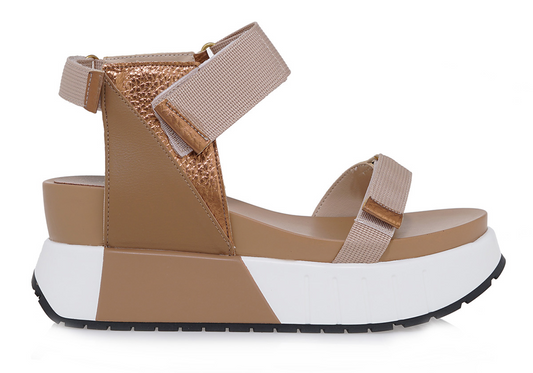 EXE OLIVIA-921 BRONZE MULTI COLORED FLATFORM