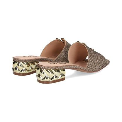 EXE 725-KATY OPEN TOE LOW HEELED SANDAL