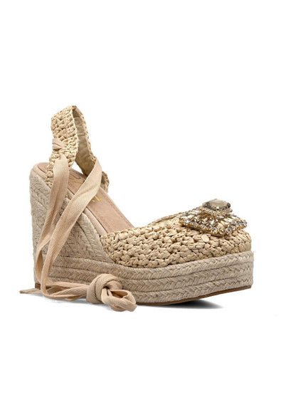 EXE Venus Raffia Wedge