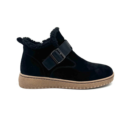 Bonavi 25-ZBE17-5 Women’s Suede Leather Ankle Boots