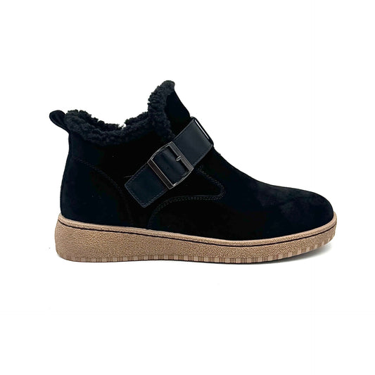 Bonavi 25-ZBE17-5 Women’s Suede Leather Ankle Boots