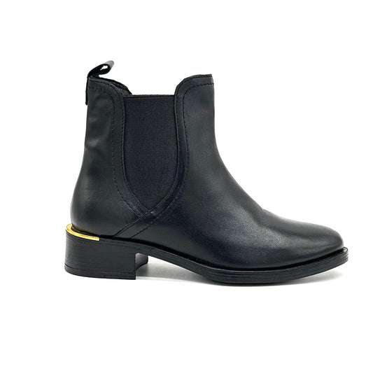 Lauren 2316 – Women’s Leather Chelsea Boot (Black)