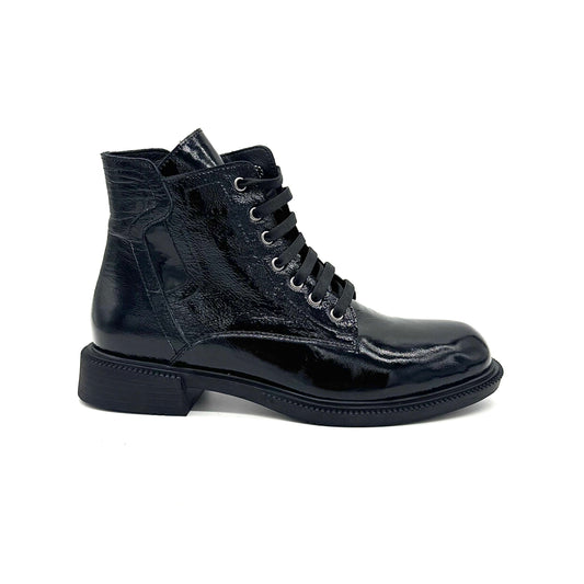 Bonavi 037-392-525 Black Patent Leather Boot