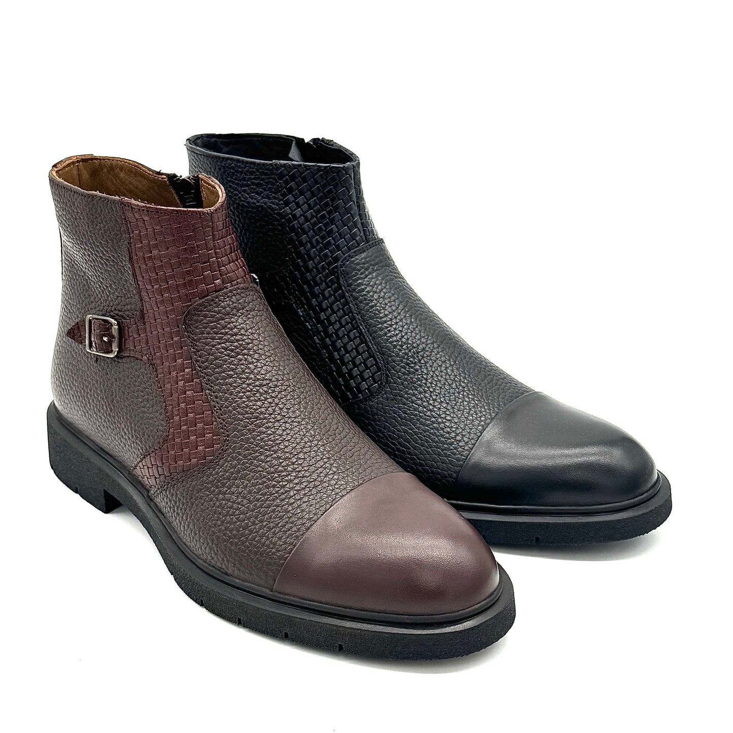 Mastic Sole Monarch BTR-33 Leather Ankle Boot