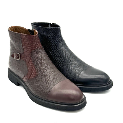Mastic Sole Monarch BTR-33 Leather Ankle Boot