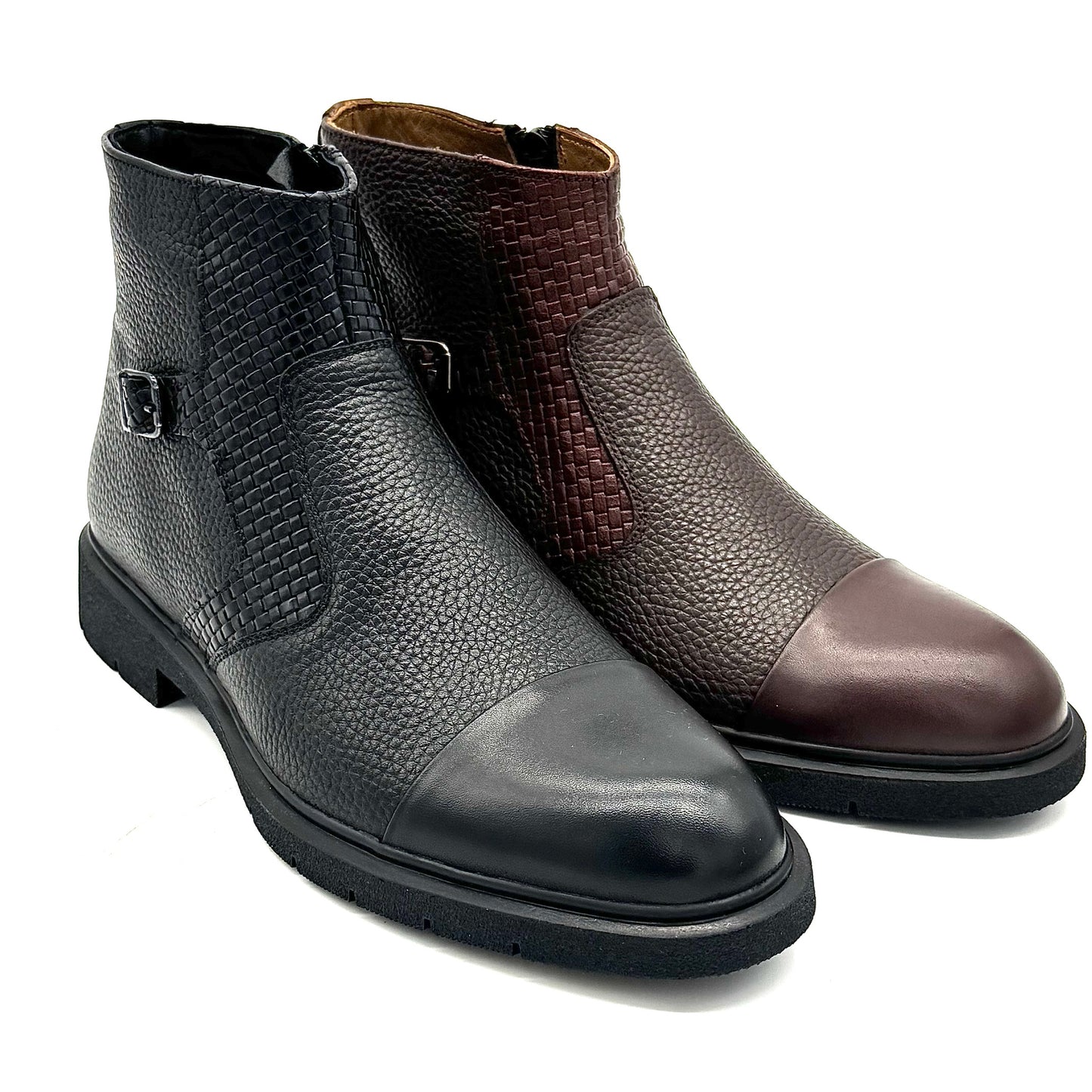 Mastic Sole Monarch BTR-33 Leather Ankle Boot
