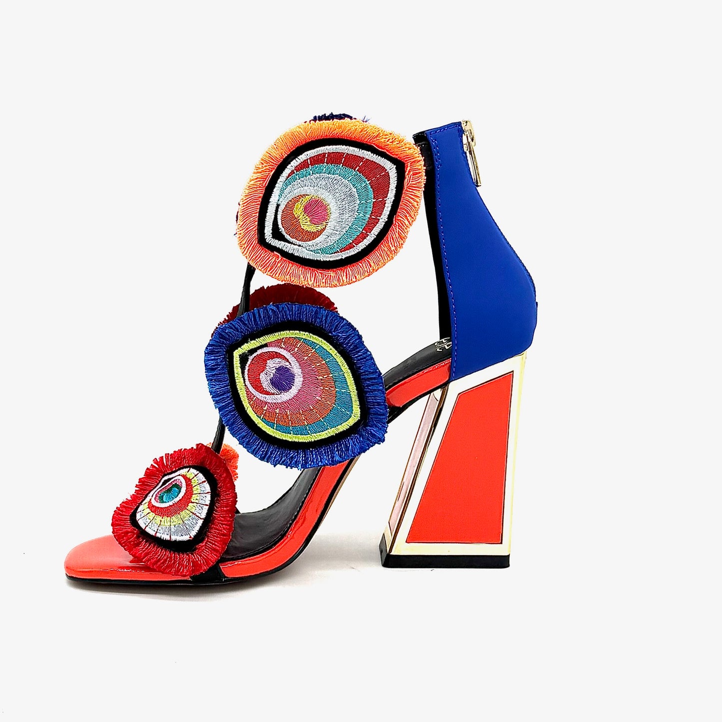 EXE DOMINIC-407 High Block Heel Sandal