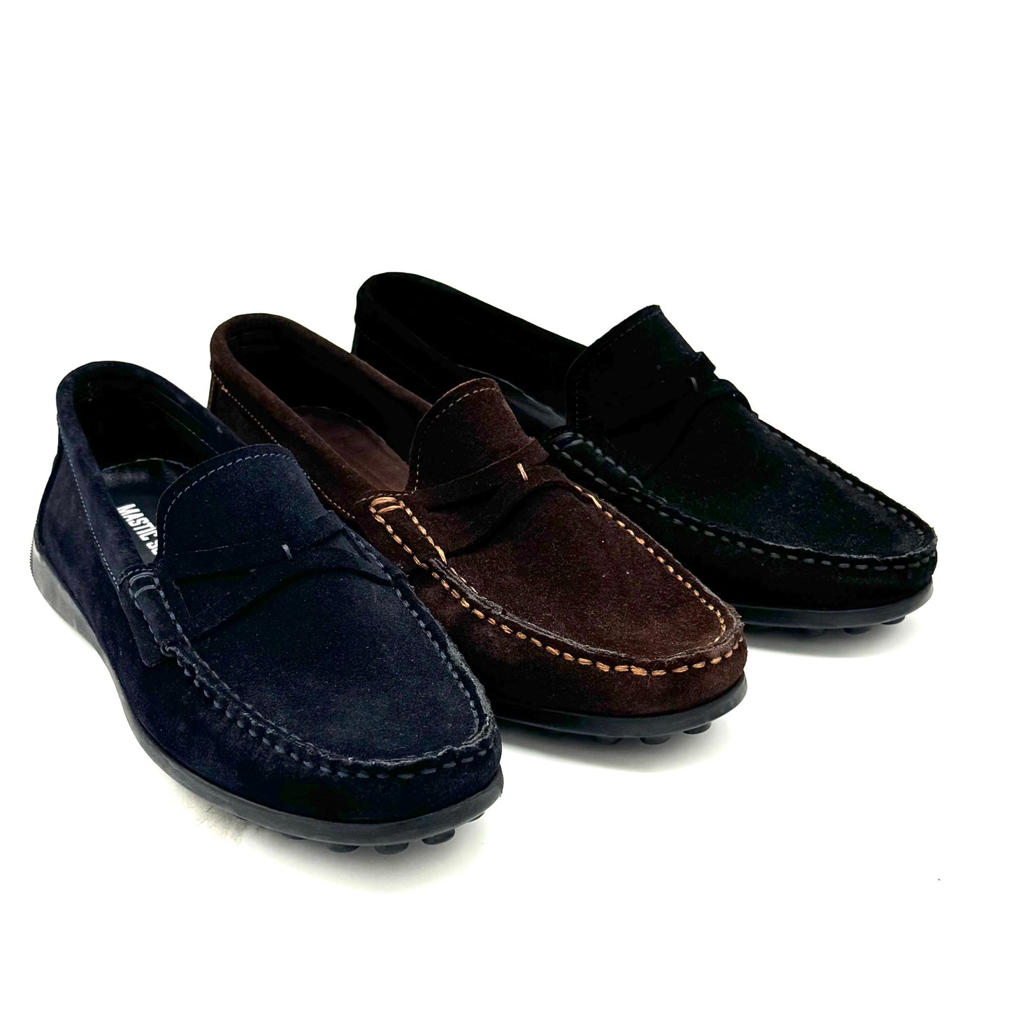 Mastic Sole 2575 – Men’s Classic Suede Driving Loafer