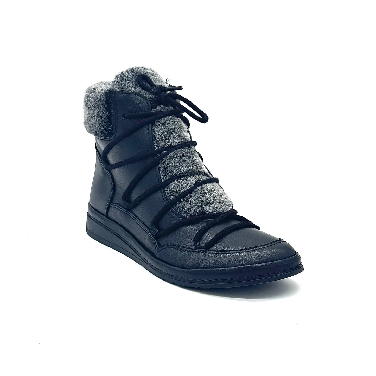 Bonavi 017-911834 Women’s Leather Winter Sneaker Boot