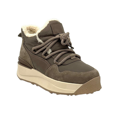 42-ZBE14-14 Fur Sneaker Boot