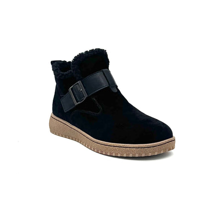 Bonavi 25-ZBE17-5 Women’s Suede Leather Ankle Boots
