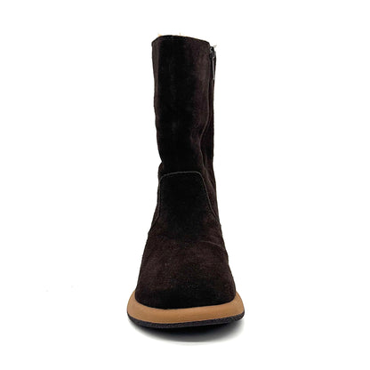 Bonavi 25-ZBE17-12 Women’s Suede Mid-Calf Boots
