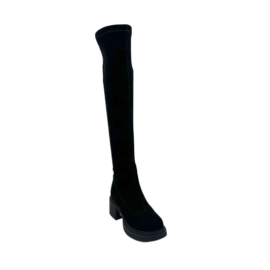 32C4-17-901 Stretch Knee High Boots
