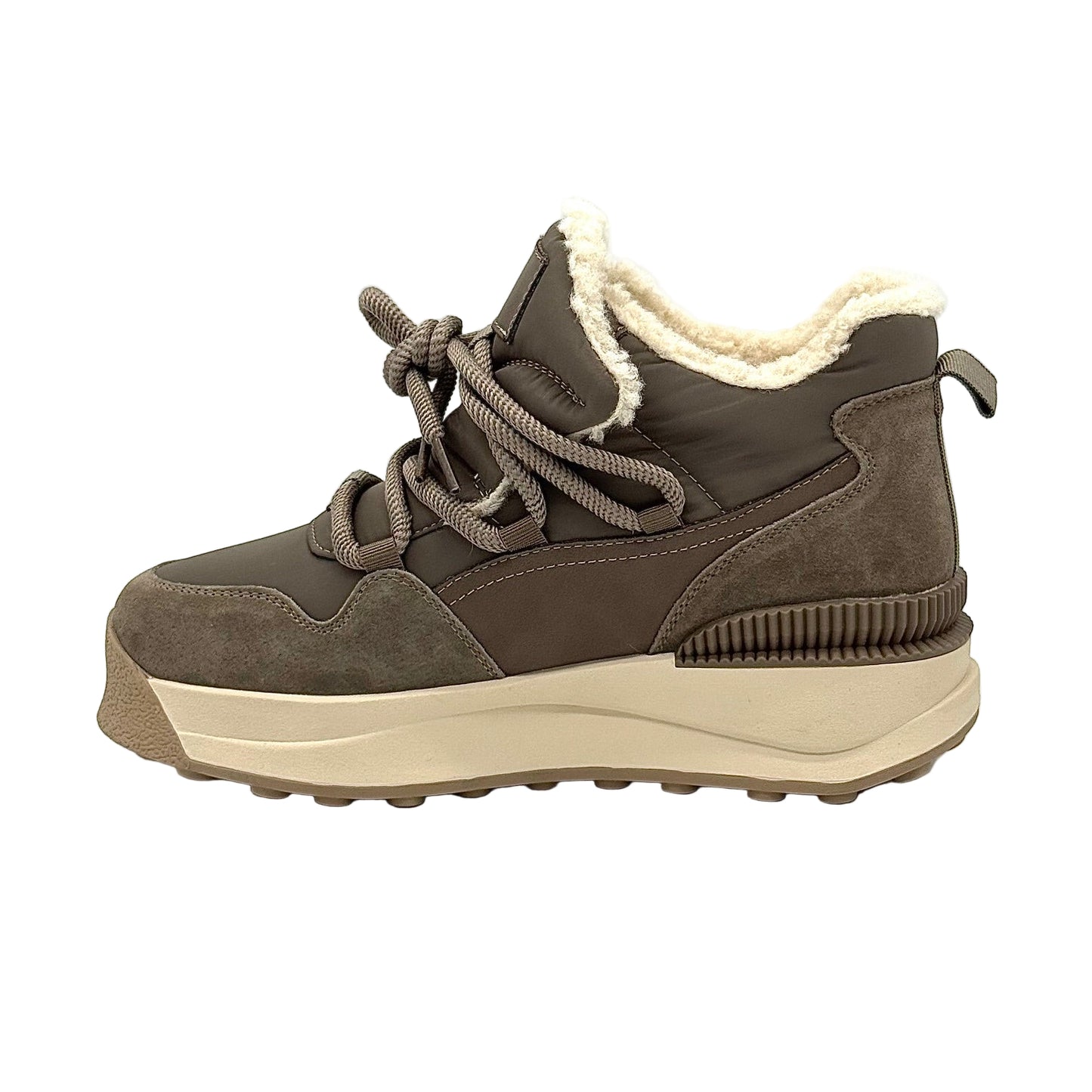 42-ZBE14-14 Fur Sneaker Boot